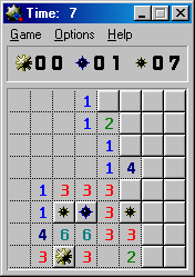 Crazy Minesweeper Game Field